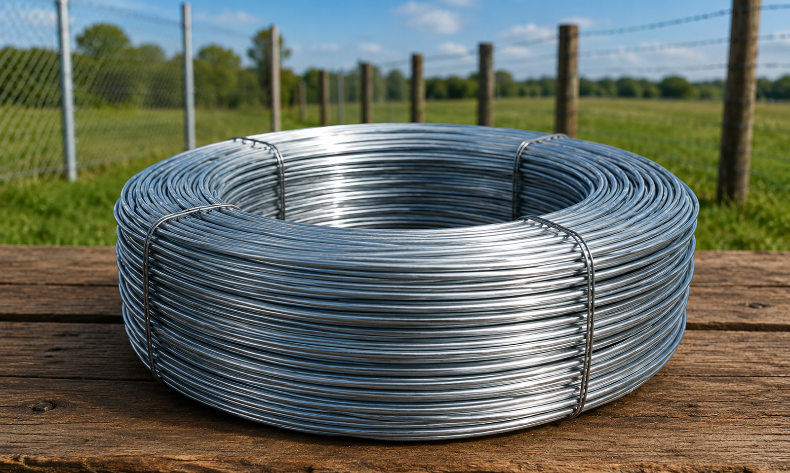 WaterShine GI wire fencing